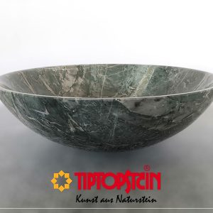 Waschbecken, Granit, Green Dragon, D43x13cm, poliert